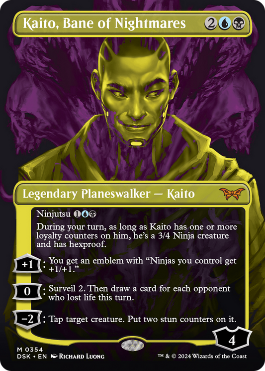 Kaito, Bane of Nightmares (DSK-354) (Borderless)