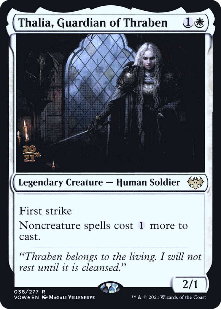 Thalia, Guardian of Thraben (PRE-38S) (Foil)