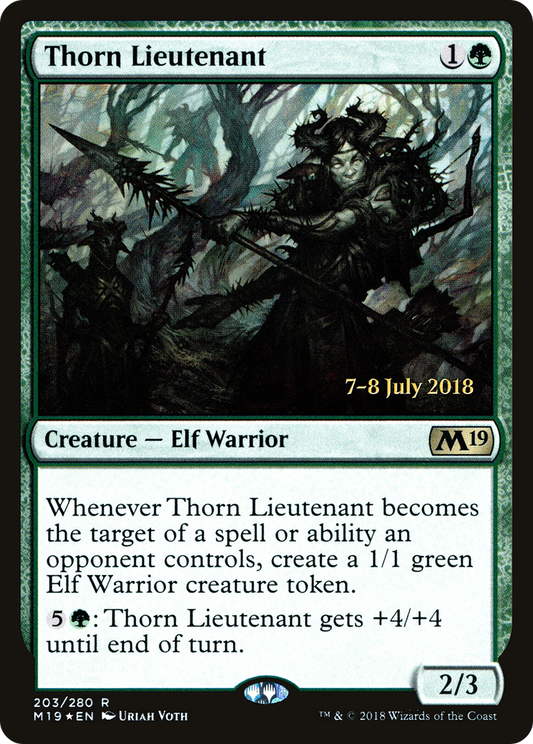 Thorn Lieutenant (PRE-203S) (Foil)