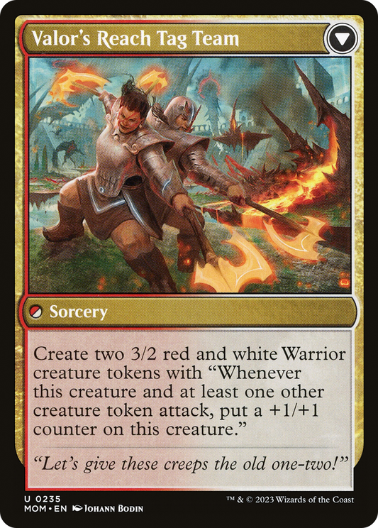 Invasion of Kylem // Valor's Reach Tag Team (MOM-235) (Foil)