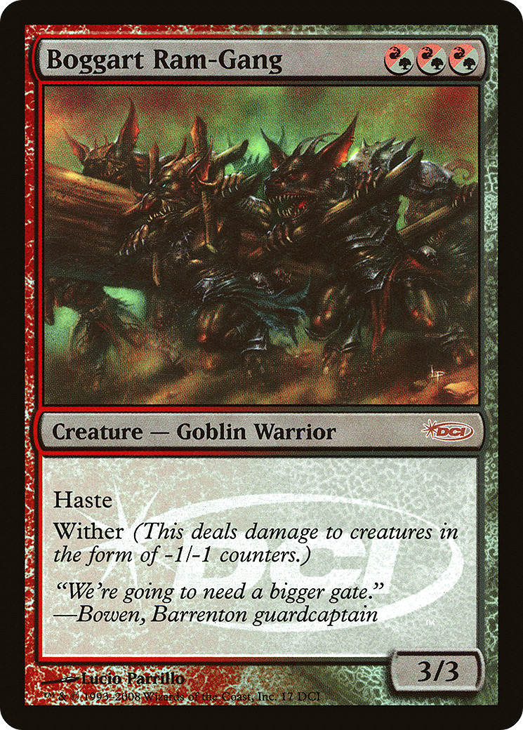 Boggart Ram-Gang (WPN-017) (Foil)