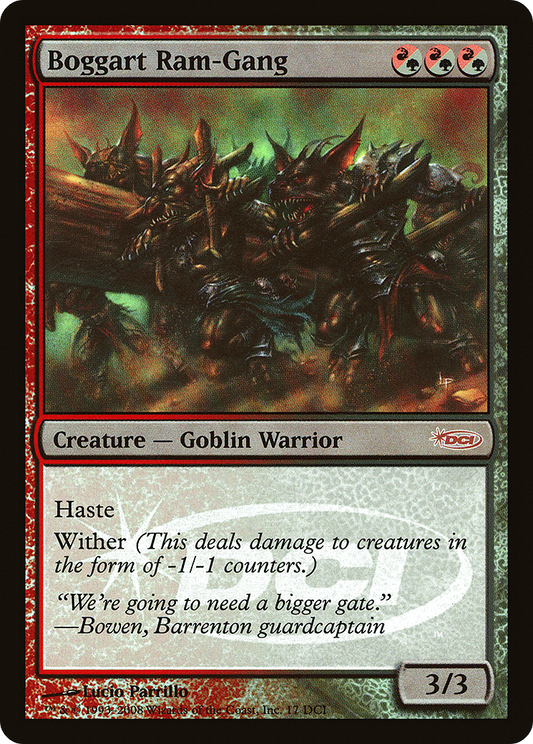 Boggart Ram-Gang (WPN-017) (Foil)
