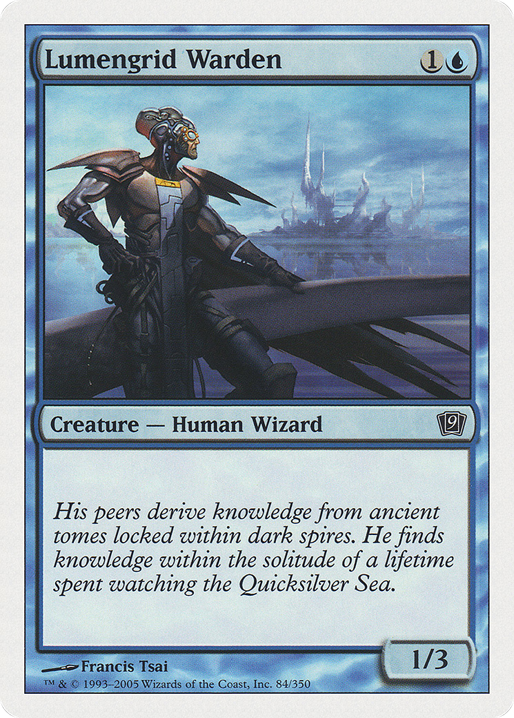 Lumengrid Warden (9ED-084★) (Foil)