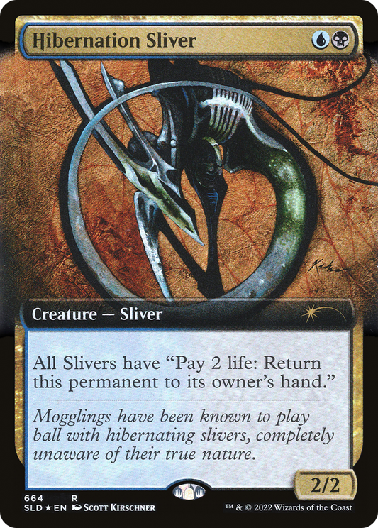 Hibernation Sliver (SLD-664) (Extended Art) (Foil)