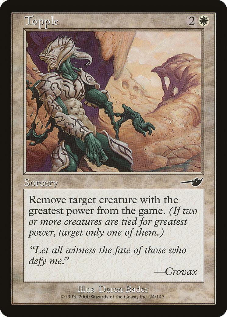 Topple (NMS-024) (Foil)