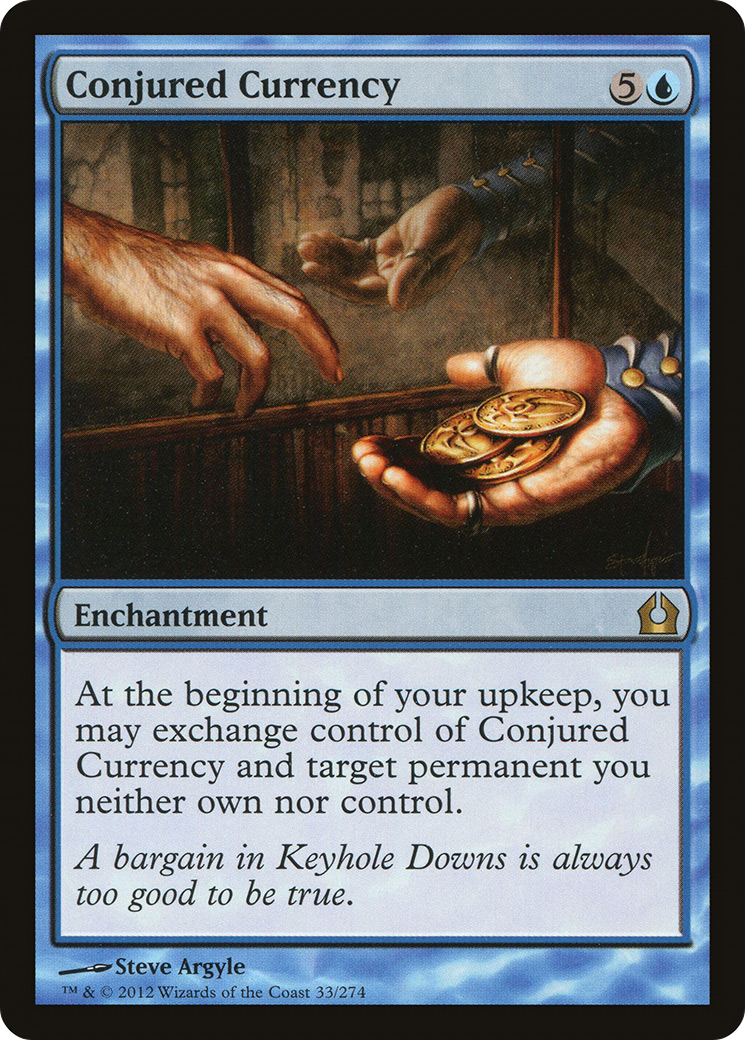 Conjured Currency (RTR-033) (Foil)