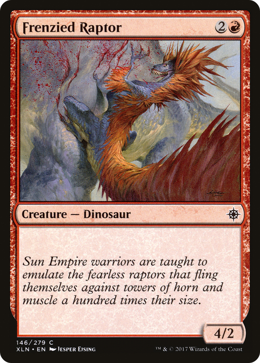 Frenzied Raptor (XLN-146) (Foil)