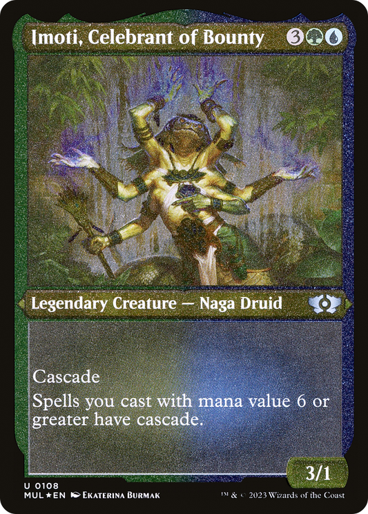 Imoti, Celebrant of Bounty (MUL-108) (Etched Foil)