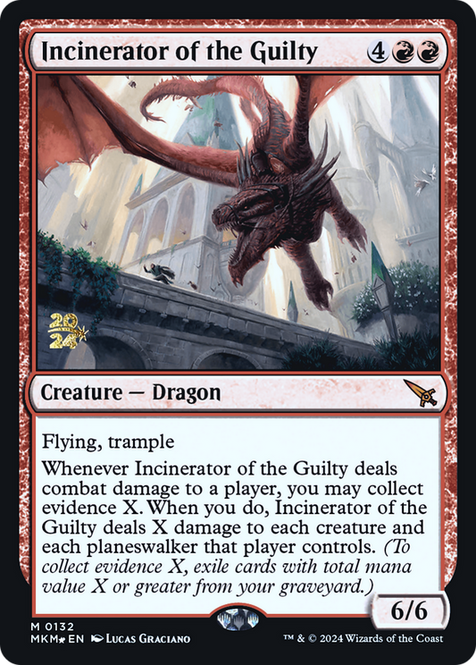 Incinerator of the Guilty (PRE-132S) (Foil)