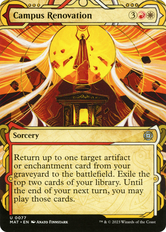 Campus Renovation (MAT-077) (Showcase) (Borderless)