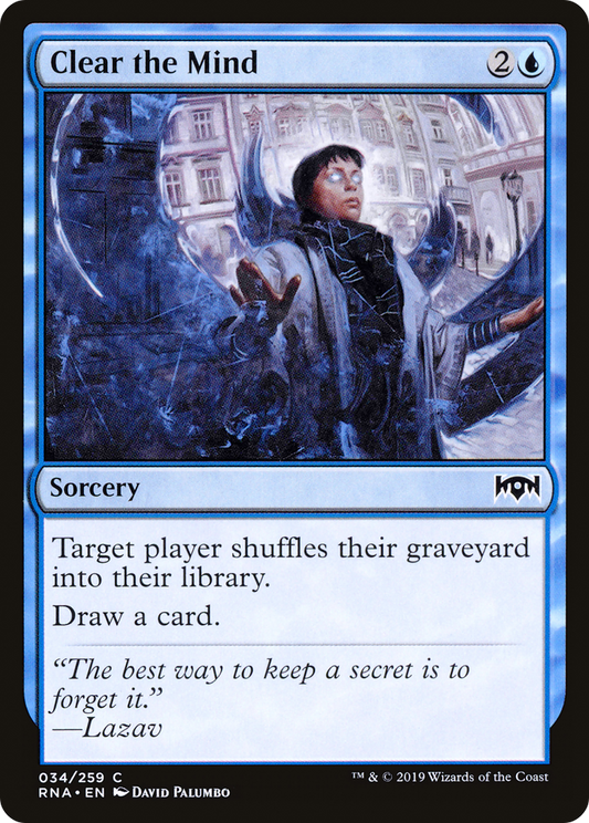 Clear the Mind (RNA-034) (Foil)