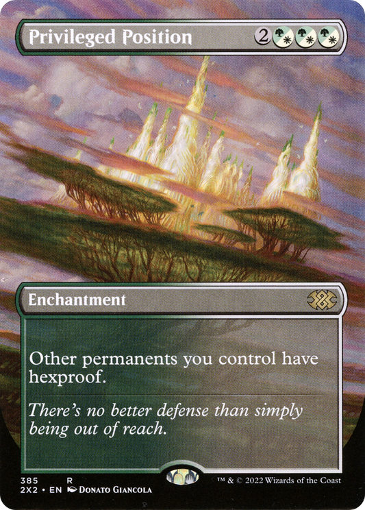 Privileged Position (2X2-385) (Borderless)