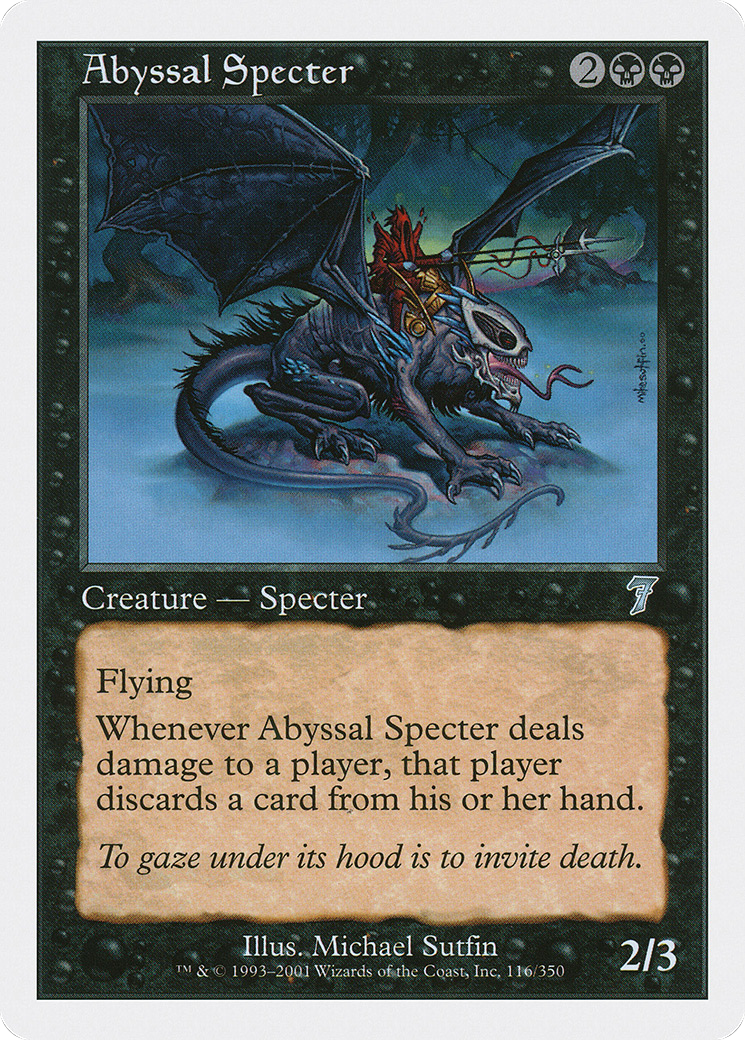 Abyssal Specter (7ED-116)