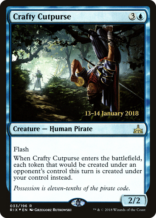 Crafty Cutpurse (PRE-33S) (Foil)