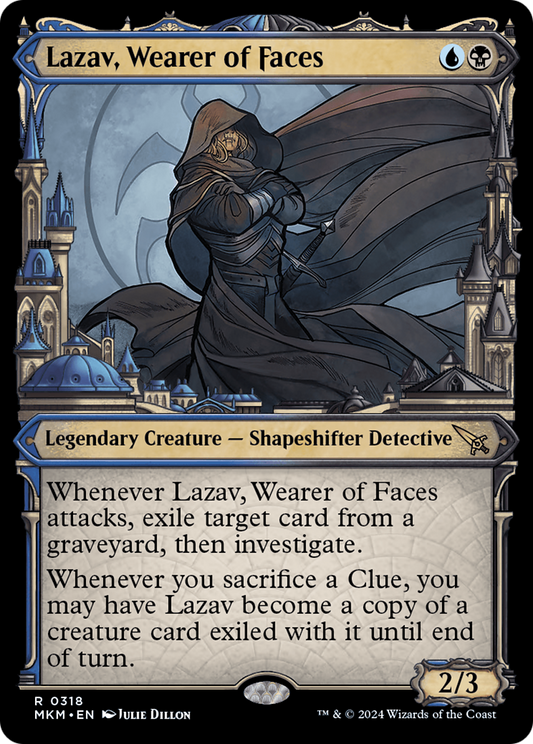 Lazav, Wearer of Faces (MKM-318) (Showcase) (Foil)