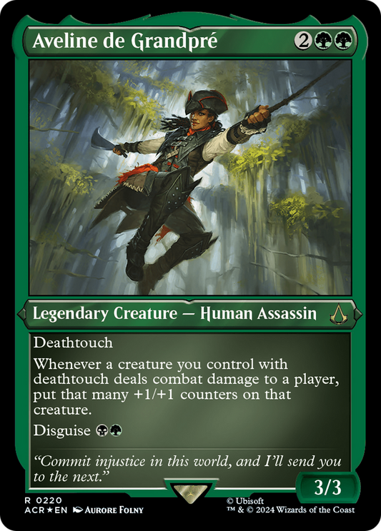 Aveline de Grandpré (ACR-220) (Etched Foil)