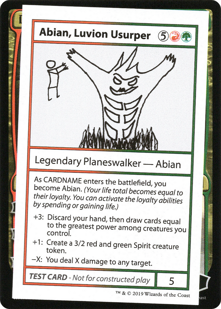 Abian, Luvion Usurper (CMB1-087)