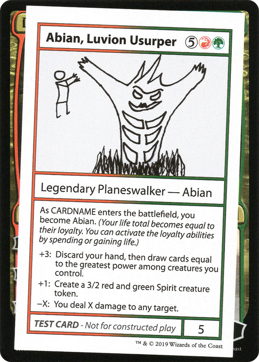 Abian, Luvion Usurper (CMB1-087)
