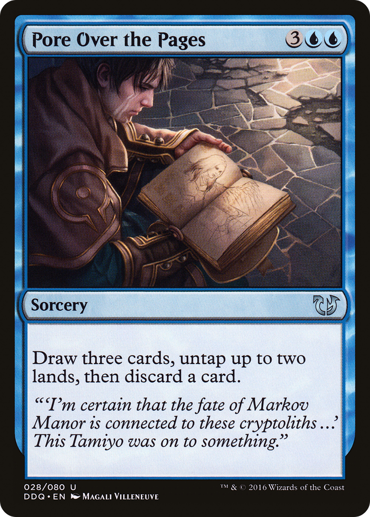 Pore Over the Pages (DDQ-028)