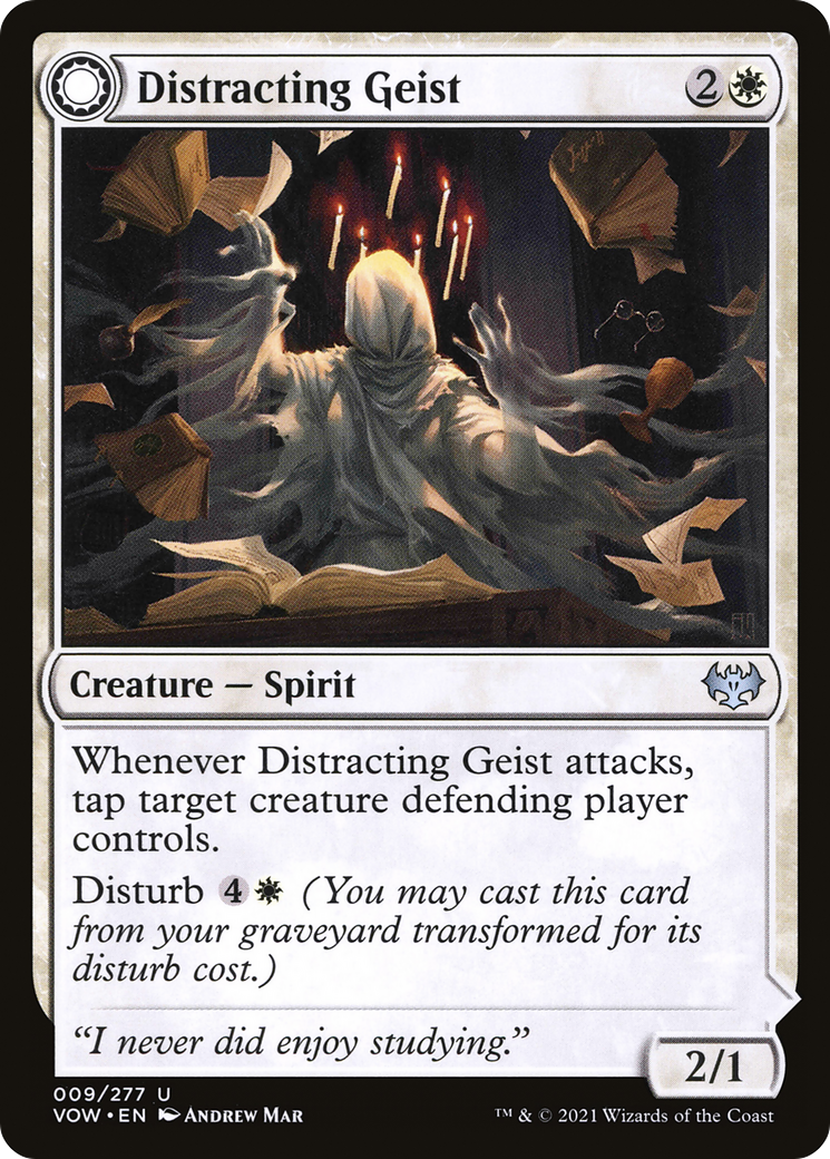 Distracting Geist // Clever Distraction (VOW-009) (Foil)