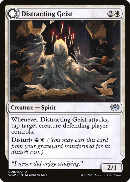 Distracting Geist // Clever Distraction (VOW-009) (Foil)