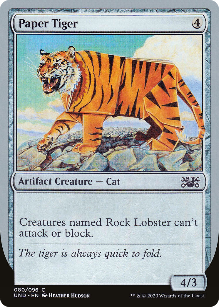 Paper Tiger (UND-080)