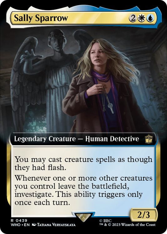 Sally Sparrow (WHO-439) (Extended Art)