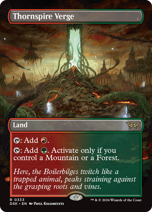 Thornspire Verge (DSK-333) (Borderless) (Foil)
