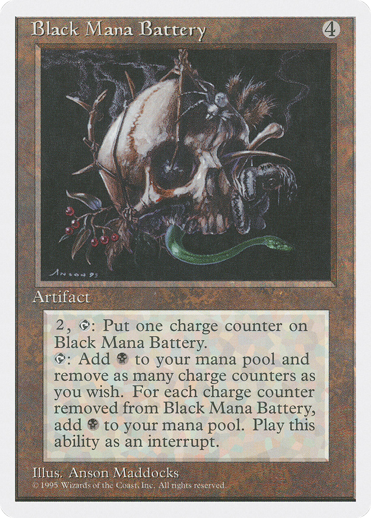 Black Mana Battery (4ED-298)