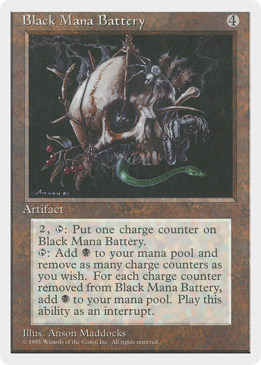 Black Mana Battery (4ED-298)