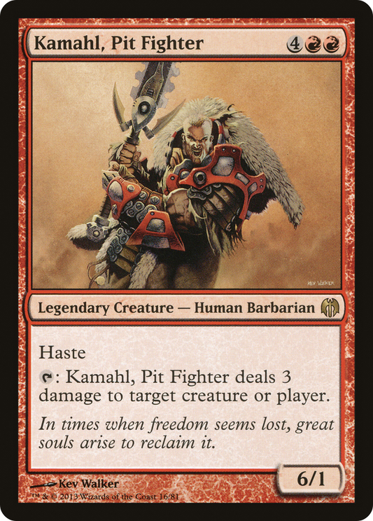 Kamahl, Pit Fighter (DDL-016)
