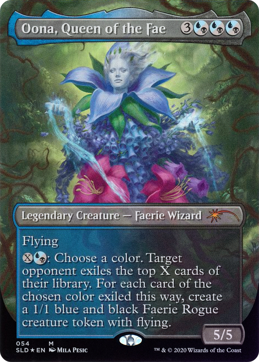 Oona, Queen of the Fae (SLD-054) (Borderless) (Foil)