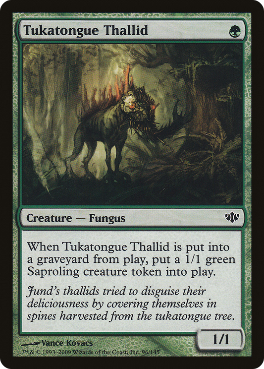 Tukatongue Thallid (CON-096) (Foil)