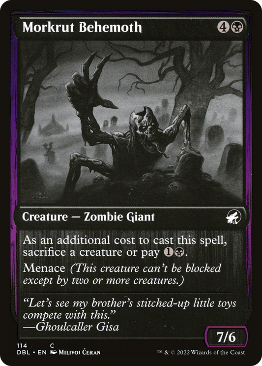 Morkrut Behemoth (DBL-114) (Foil)