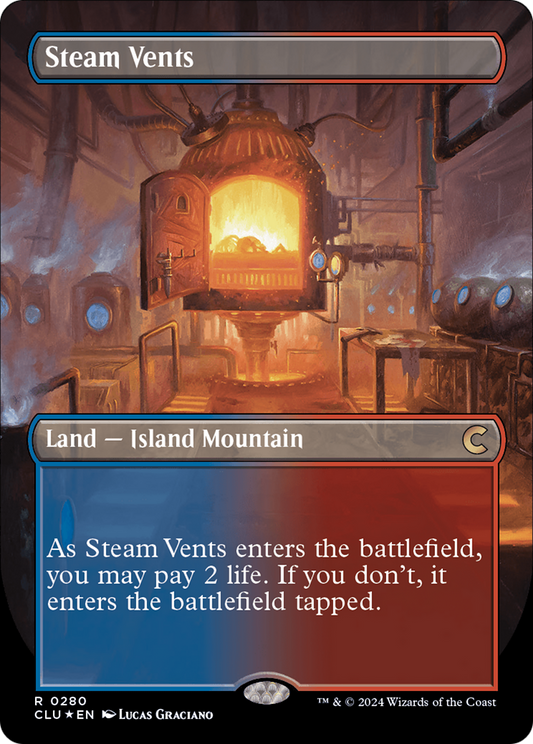 Steam Vents (CLU-280) (Borderless) (Foil)