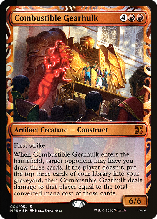 Combustible Gearhulk (MPS-004) (Foil)