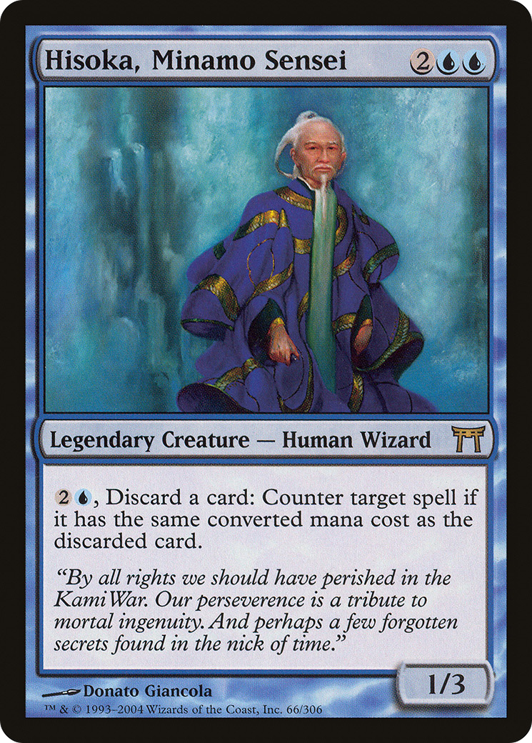 Hisoka, Minamo Sensei (CHK-066) (Foil)