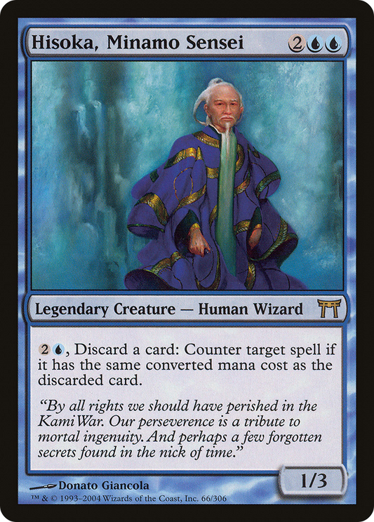 Hisoka, Minamo Sensei (CHK-066) (Foil)