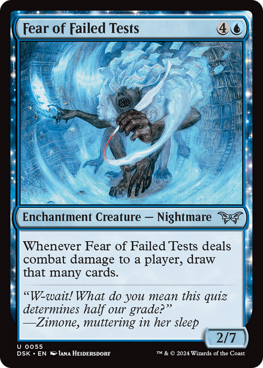 Fear of Failed Tests (DSK-055) (Foil)