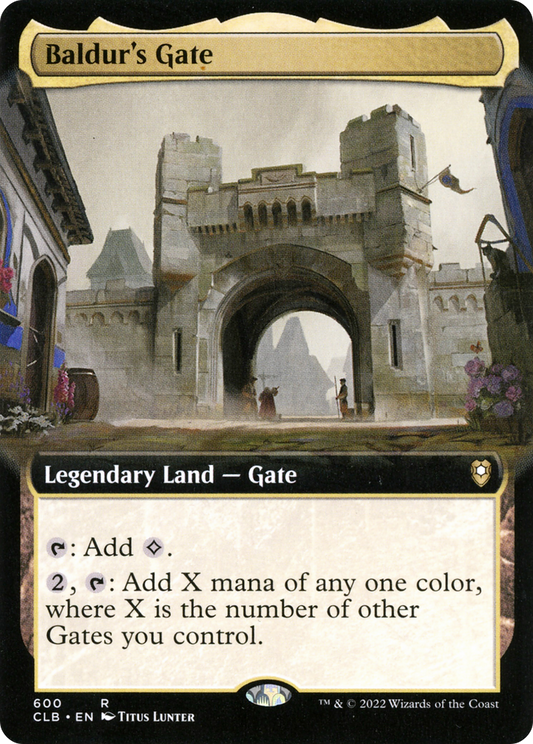 Baldur's Gate (CLB-600) (Extended Art) (Foil)