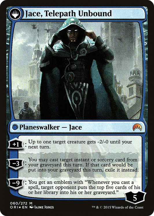 Jace, Vryn's Prodigy // Jace, Telepath Unbound (PRE-60S) (Foil)