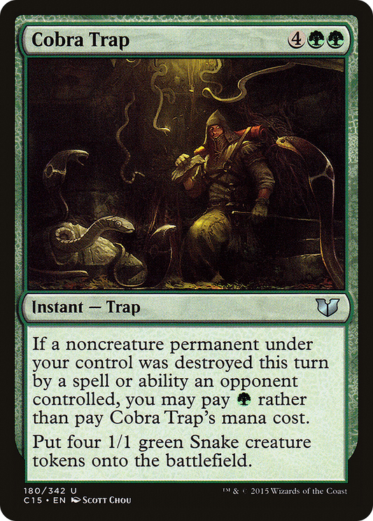 Cobra Trap (C15-180)