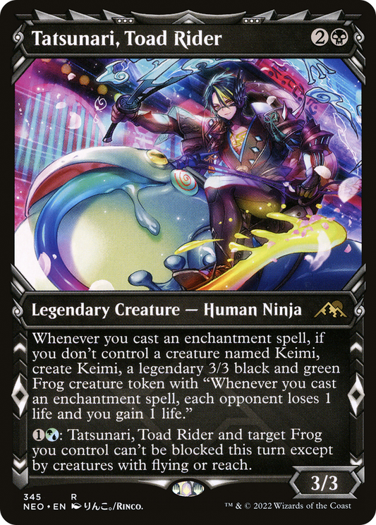 Tatsunari, Toad Rider (NEO-345) (Showcase) (Foil)