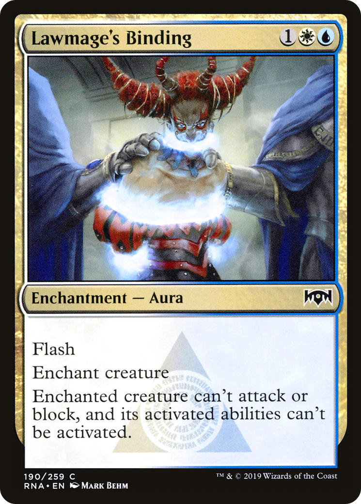 Lawmage's Binding (RNA-190)