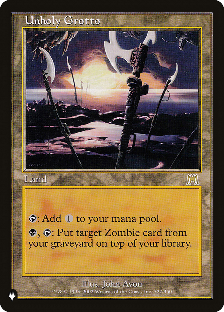 Unholy Grotto (LIST-ONS-327)