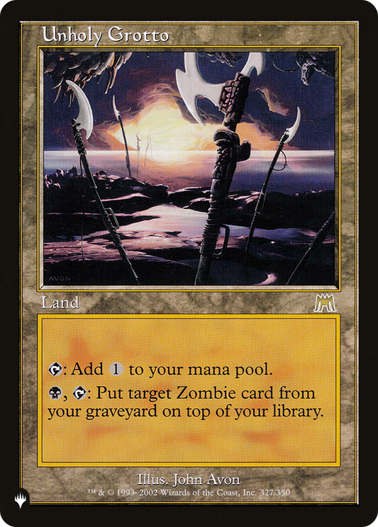 Unholy Grotto (LIST-ONS-327)