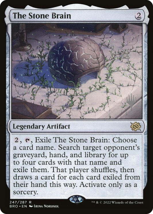 The Stone Brain (PPBRO-247P) (Foil)