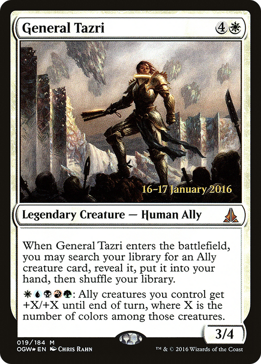 General Tazri (PRE-19S) (Foil)