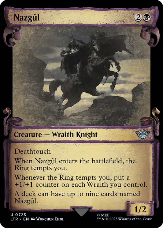 Nazgûl (LTR-723) (Showcase) (Scroll) (Foil)