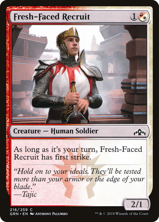 Fresh-Faced Recruit (GRN-216) (Foil)